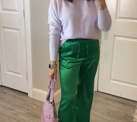 Bright Green Pants Outfit Ideas. Kelly Green, Emerald Green Pants  Combination. - YouTube